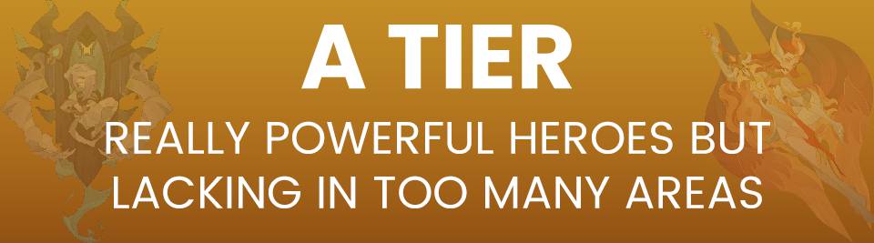 AFK Arena Tier List A Tier