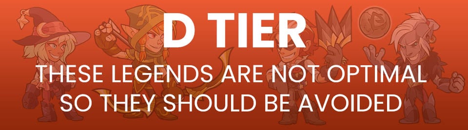 Brawlhalla tier list D tier