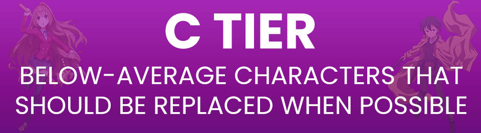 Crossing Void Tier List Tier C