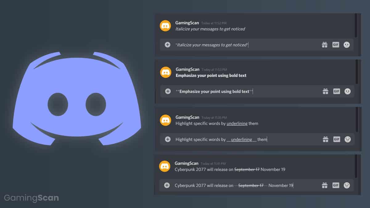 Discord Formatting Guide