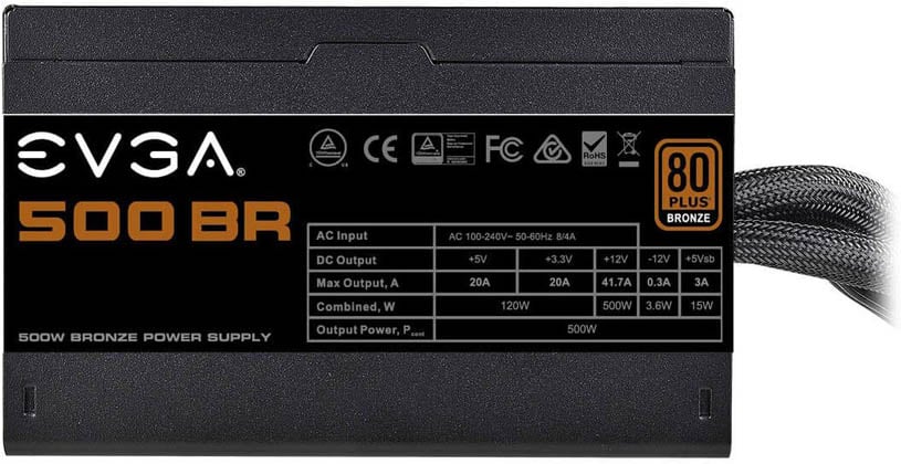 EVGA 500 BR Power