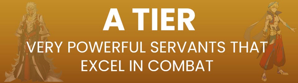 Fate Grand Order Tier List Tier A