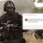 Fix No Supported DXGI Adapter Were Found In Modern Warfare 2