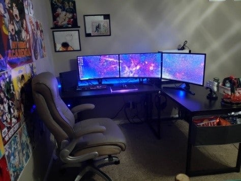 gaming setup