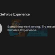 Geforce Experience Not Loading