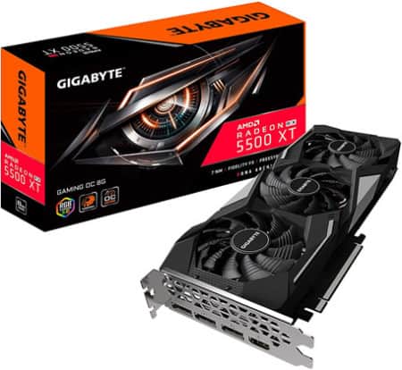 GIGABYTE RX 5500 XT Gaming OC