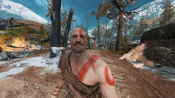Give Kratos A Clean Shave
