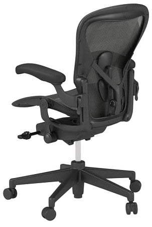 Herman Miller Aeron Chair Behind