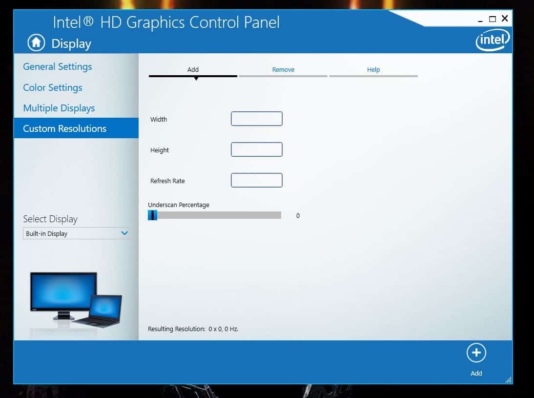 Overclock Laptop Monitor