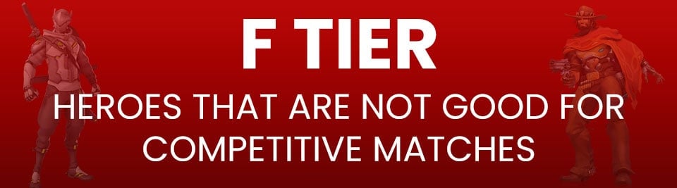Overwatch Tier List Tier F