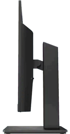 HP 24mh Side
