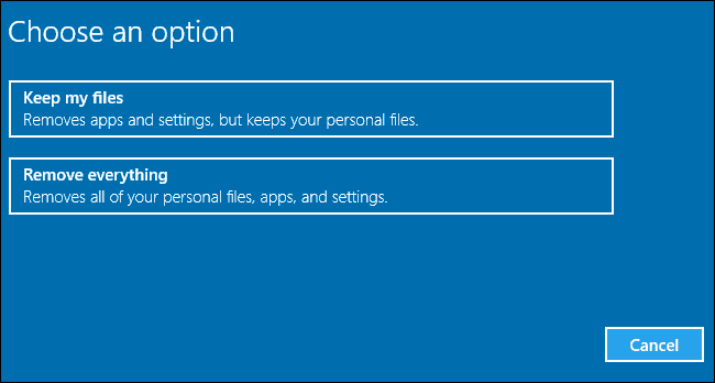 Wipe Computer